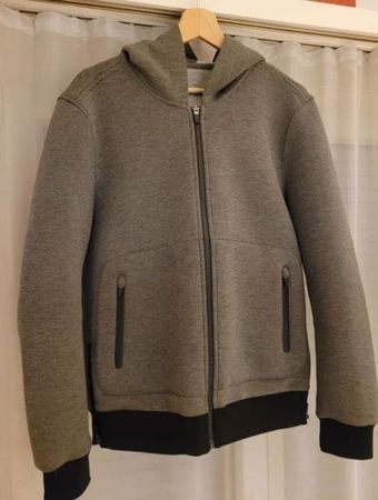 Adolfo Dominguez Herren Zip-Hoodie, Grösse 6=L