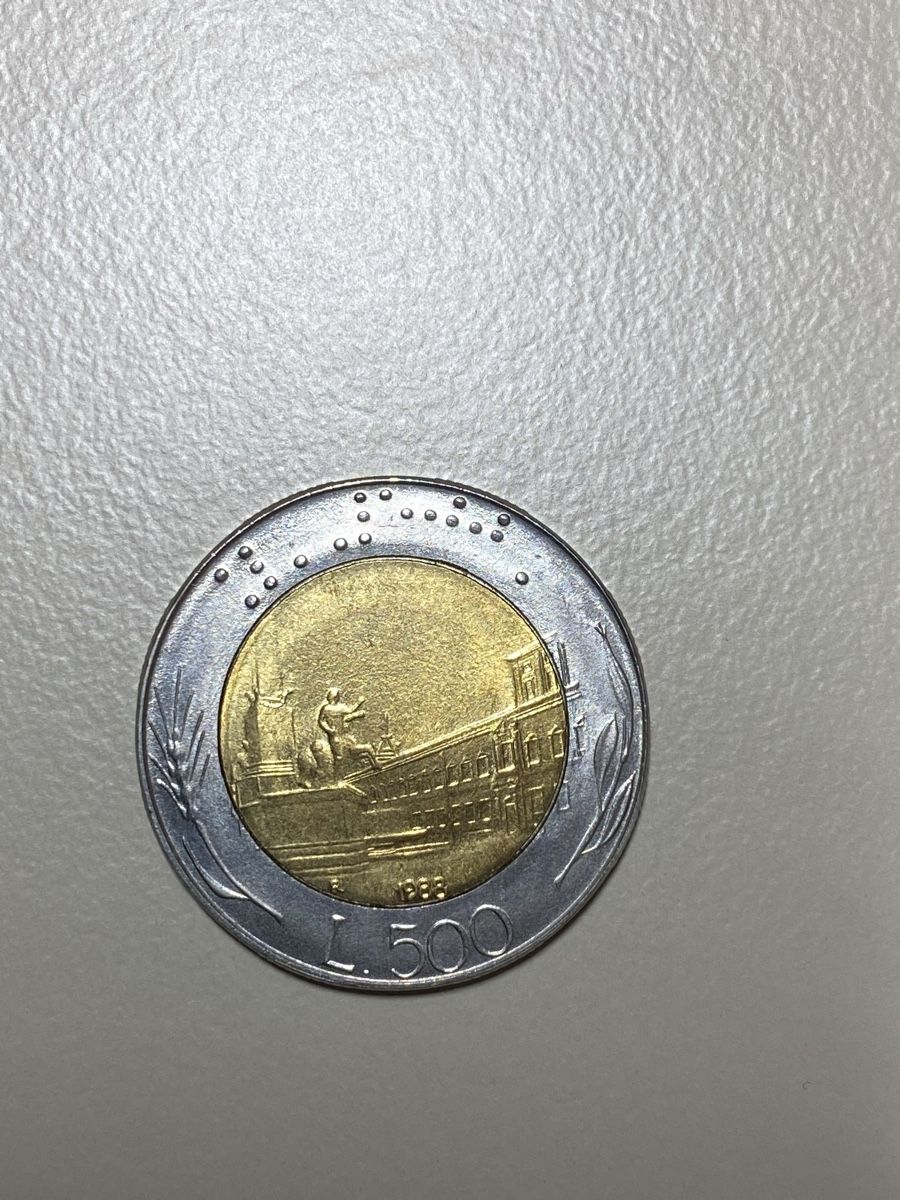 Tutti le monete: Italia - 500 lires - 1988 – Usato da Payerne venduto da Mike1682 1