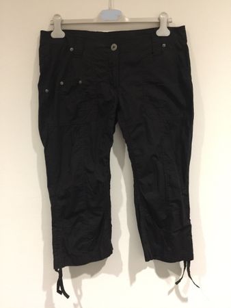 Vintage BlackBox leichte Sommer Hose black Gr 40 ungetragen