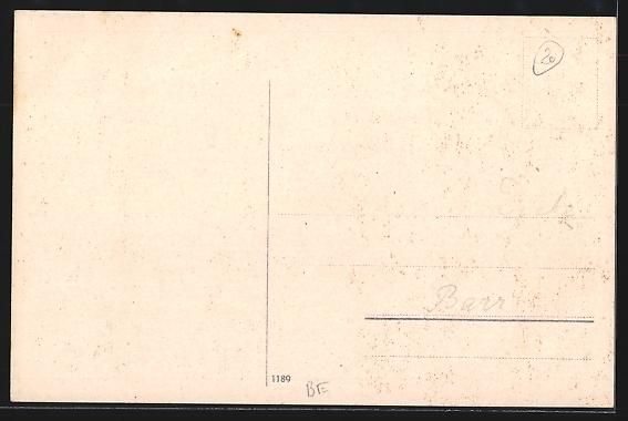 Cartoline postali: Interlaken, Interlaken mit Bergpanorama, – Usato da Berlin venduto da bartko-reher 1