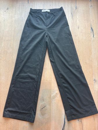 Pantalon Bershka rayé noir T38 