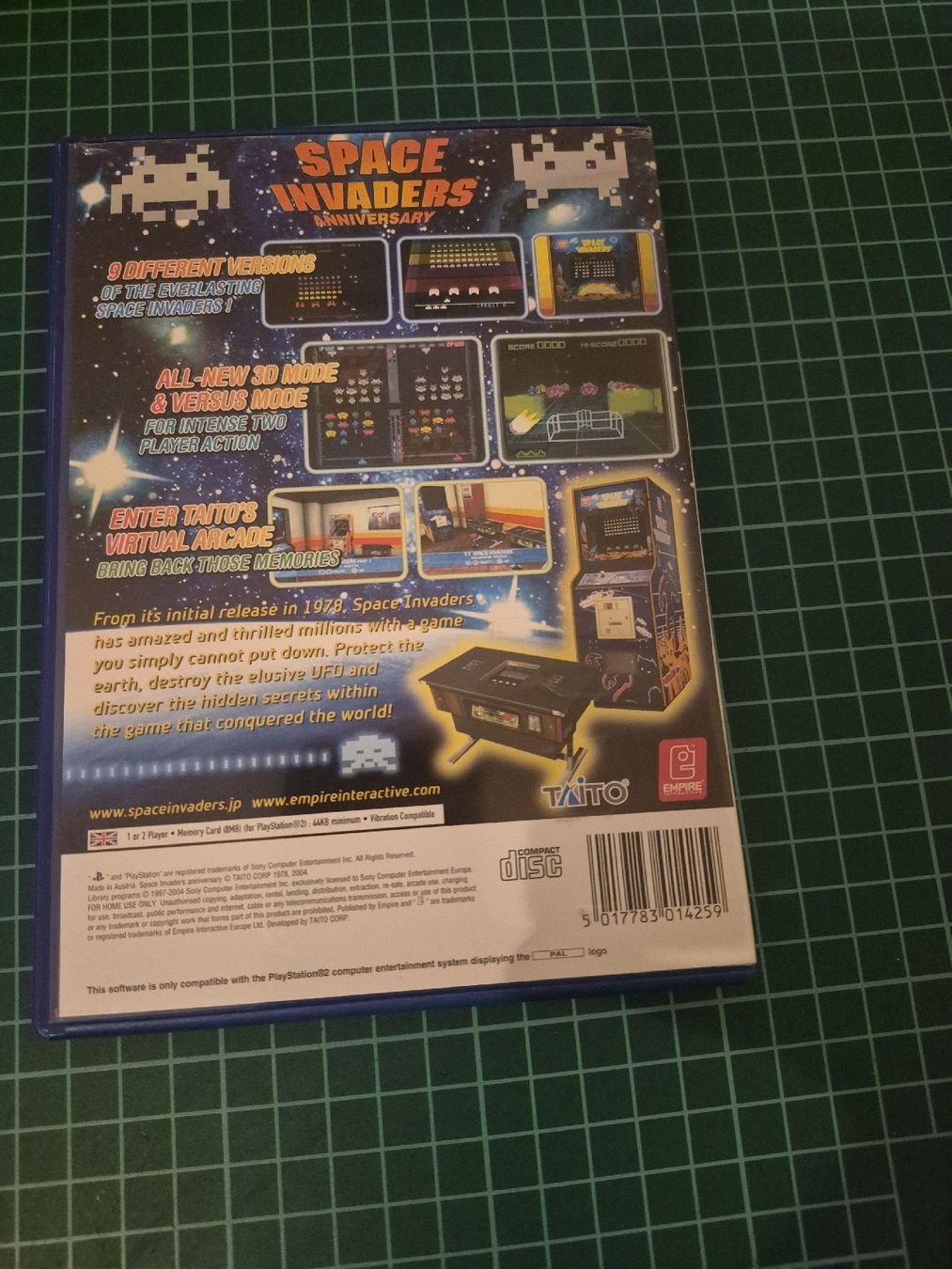 Sony Giochi: Space Invaders Anniversary - PlayStation 2 Game Classic! – Usato da Meyrin venduto da Retro-GZ 2