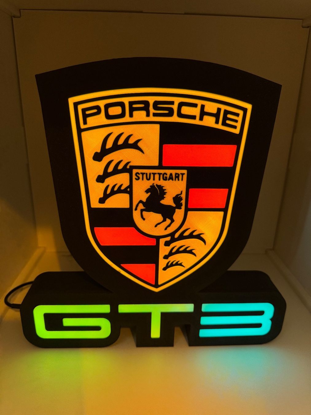Lampen: Lightbox lumière led Porsche GT3 – Neu (gemäss Beschreibung) aus Vicques von PAMB3D 3