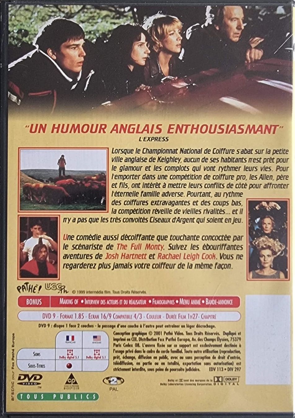 Tutti i DVDs: Coup de Peigne (2001) – Usato da La Tour-de-Peilz venduto da Resize 1