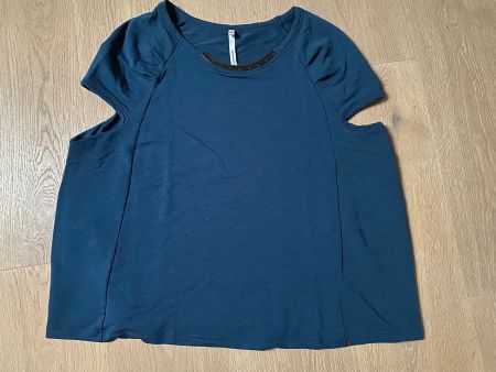 Neuwertiges petrolfarbenes Copine Shirt / Top, Grösser S