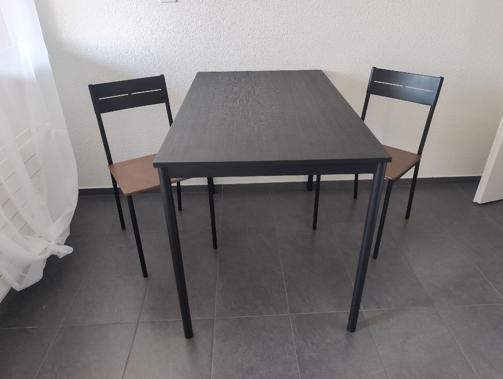Ikea Set di tavolo e panche: IKEA SANDSBERG Tisch mit 2 Stühlen – Nuovo (secondo la descrizione) da Alberswil venduto da __colafroeschli__
