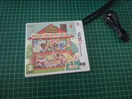 Animal Crossing Happy Home Designer 3DS game complete