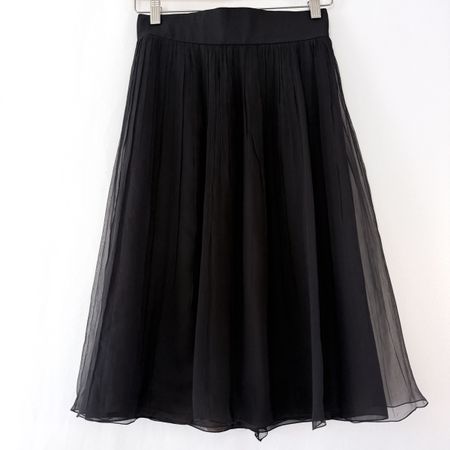AKRIS Silk Skirt