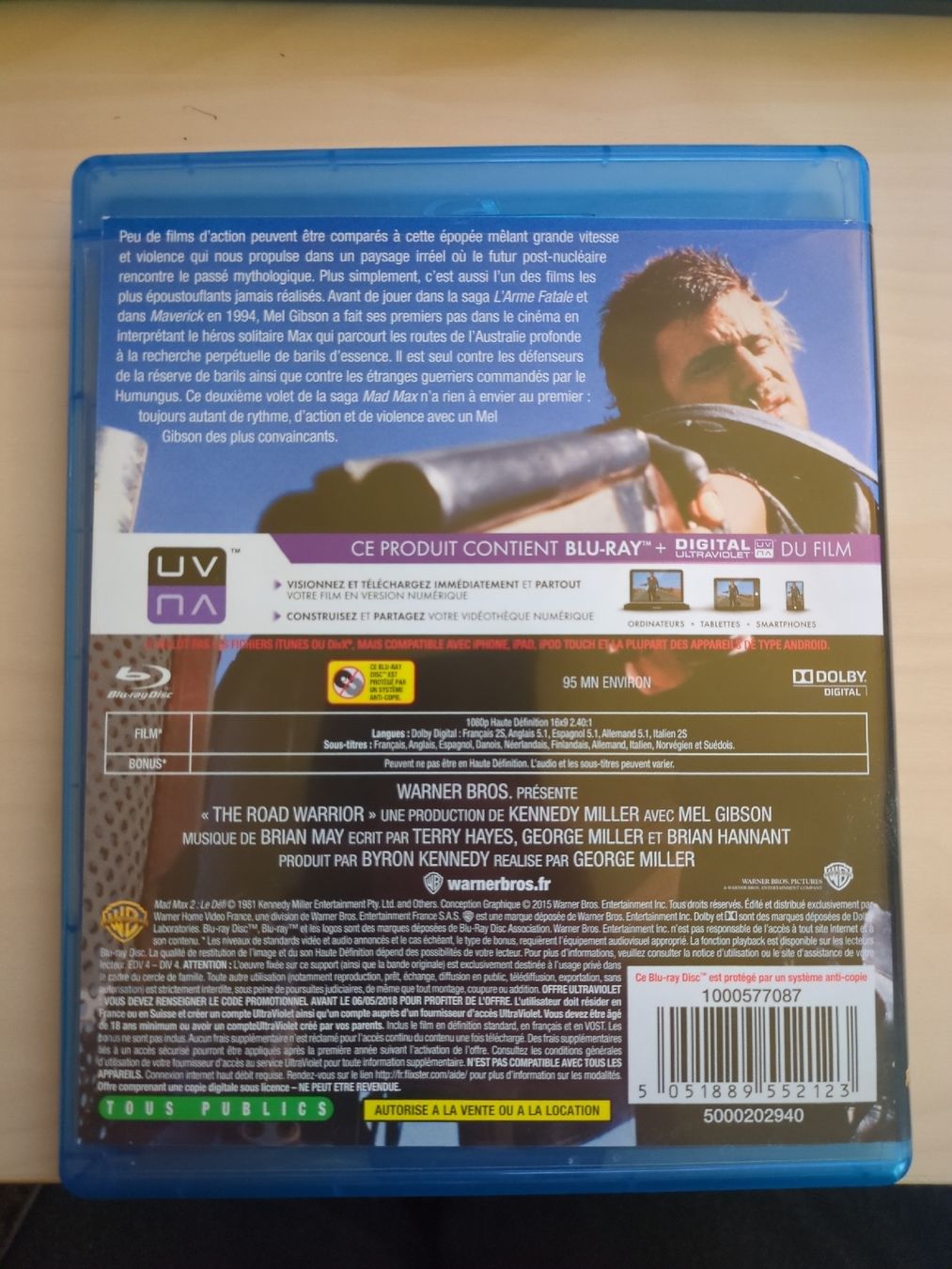 Tutti i DVDs: Mad Max 2 - Blu-Ray – Nuovo (secondo la descrizione) da Gland venduto da Kyostal 1