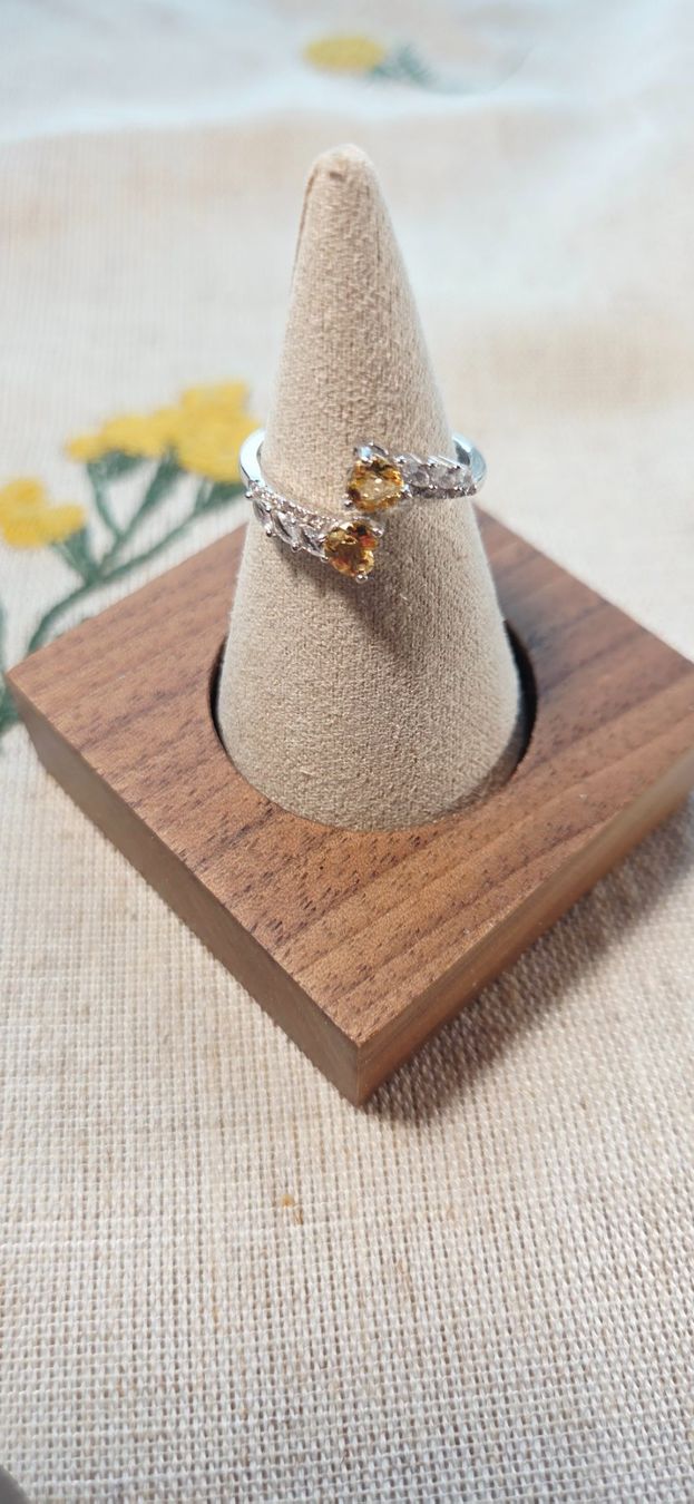 Ringe: NEW - S925 Citrine Ring (Adjustable) – Neu (gemäss Beschreibung) aus Zürich von cin_wcf6 5