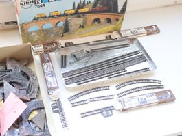 Märklin mini club Gerade & Kurve & Tunnel Set - Spur Z