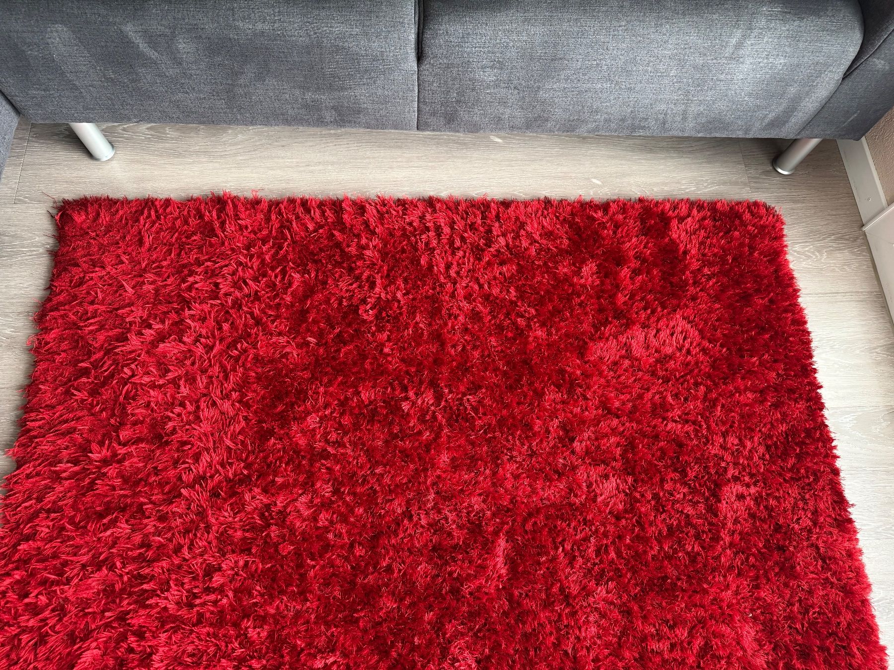 Pfister Teppiche: Hochflorteppich rot – Gebraucht aus Hindelbank von bar_7xd8 3