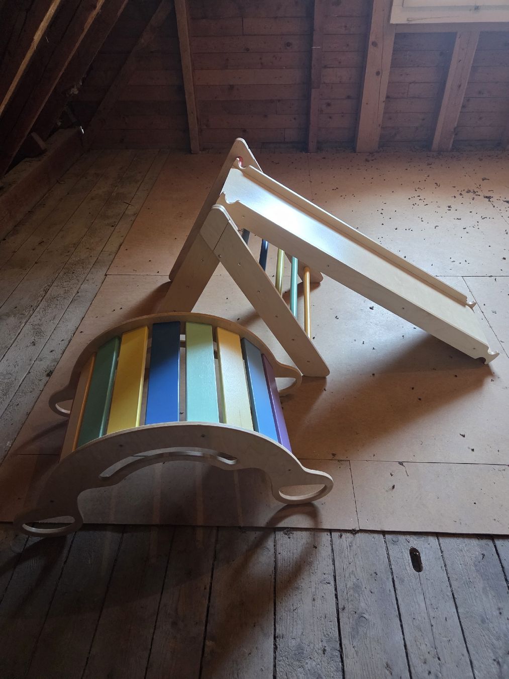 Giocattoli: Kleinkind Spielgerät Holz bunt gebraucht – Usato da Balsthal venduto da ChristianH010 1