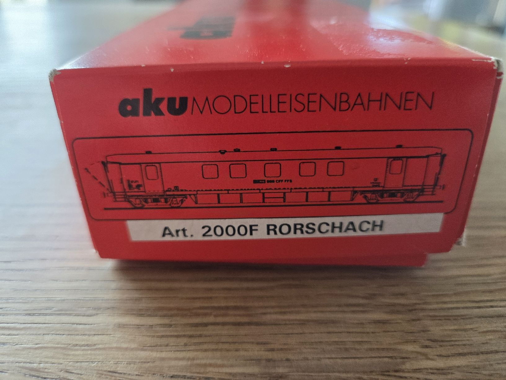 Aku Modellini di ferrovie: Aku Art. 2000F Rorschach SBB – Nuovo (secondo la descrizione) da Berikon venduto da TopLok1 6