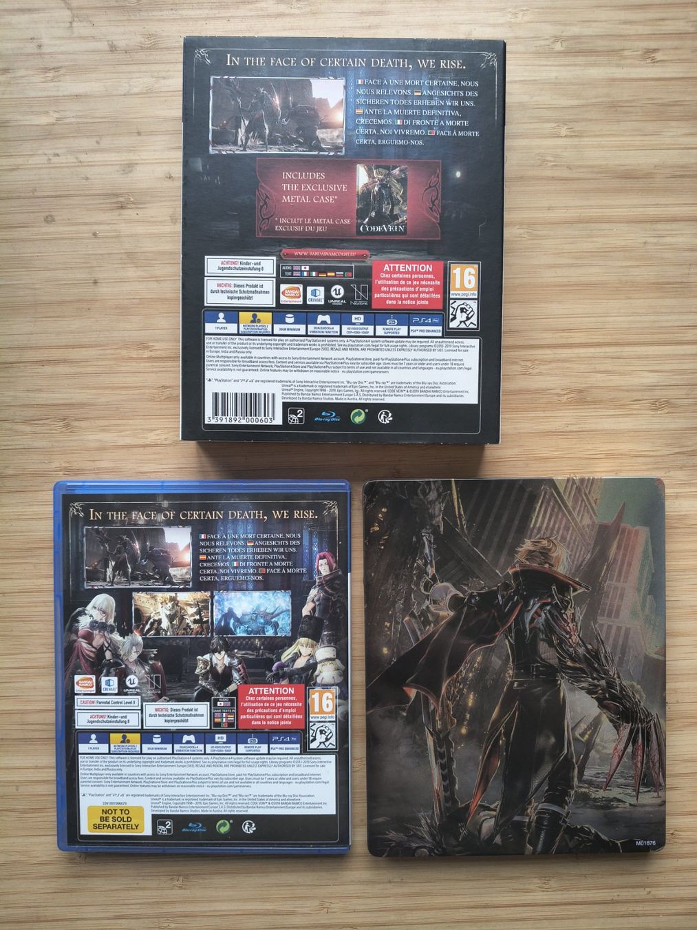 Giochi: Code Vein - Day One Edition (PS 4) – Nuovo e nell'imballaggio originale da Riedholz venduto da ste_96cd 1
