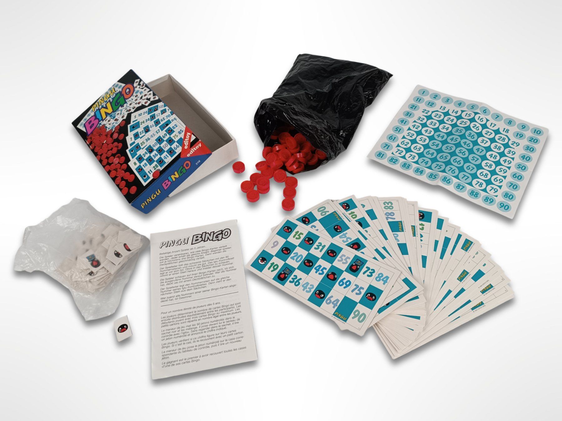 Spiele: EDITOY Pingu Bingo Spiel – Gebraucht aus Suhr von Restwert_Suhr 4