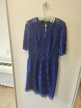 Elegant blue Whistles party dress