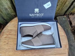 NAVYBOOT Leder Sneaker 35 Neu 179.-(161) AUSVERKAUF! SALE!