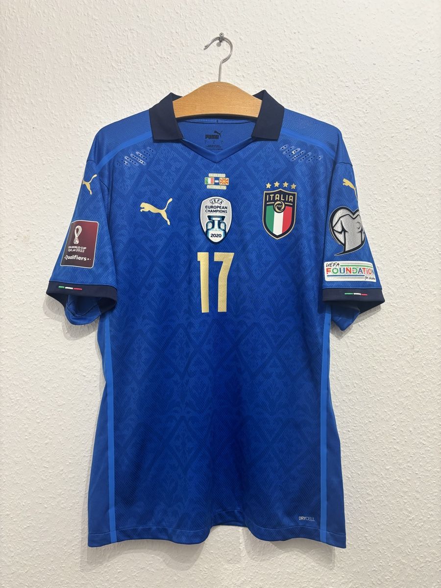 Puma Canottiere & Pantaloni: Matchworn Ciro Immobile Italia – Usato da Genève venduto da luc_7zb7