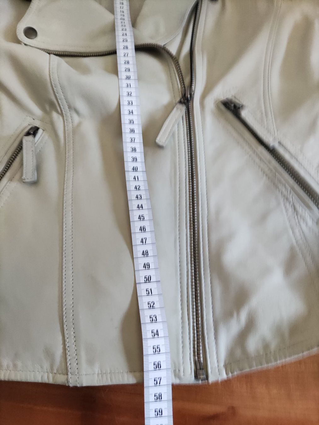 Giacche: Tolle helle Lederjacke, super weiches Leder – Usato da Solothurn venduto da Csw1 4