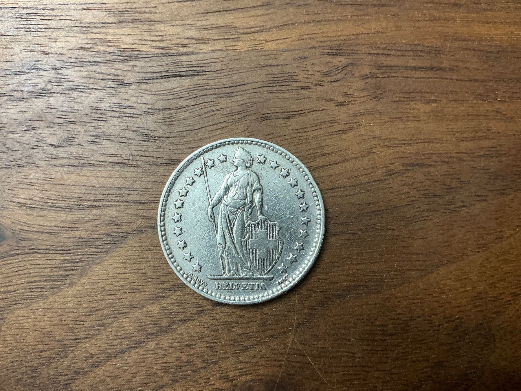 Tutti le monete: 1 x 2 Franken 1940 – Usato da Unterägeri venduto da Peter135 1
