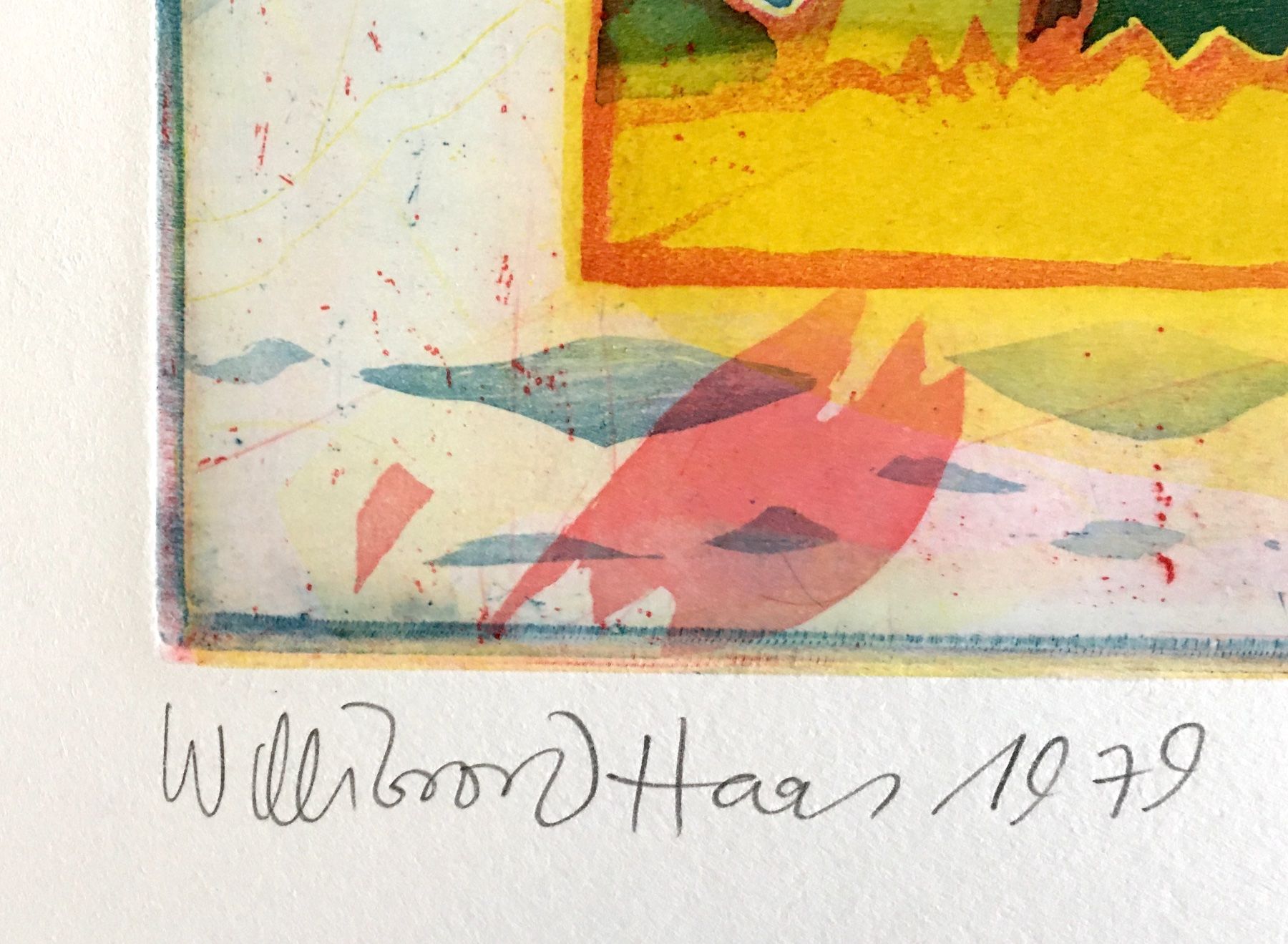 Dipinti: Willibrord Haas     "Minimoso"    Farbradierung – Usato da Nennigkofen venduto da waltraub 4