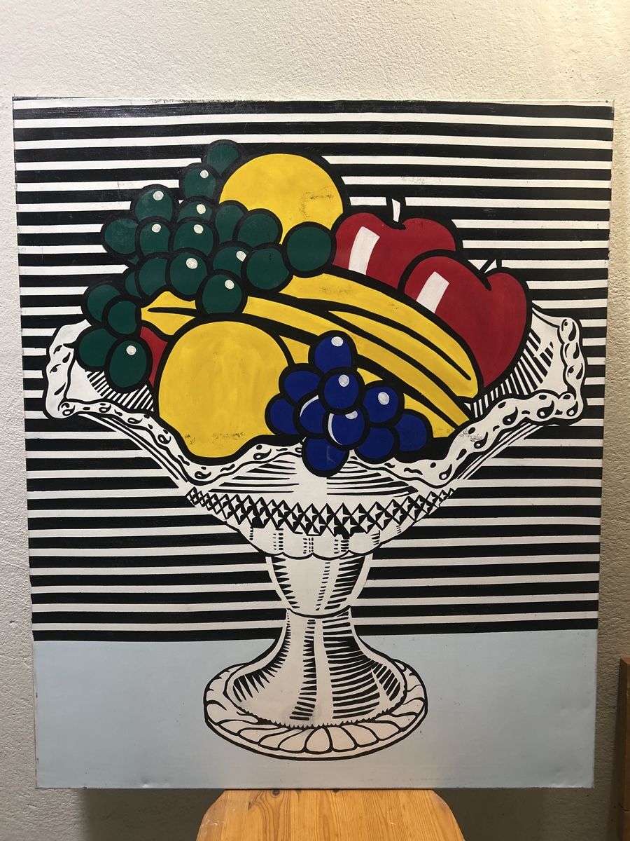Dipinti: Grosses Fruchtgemälde - Pop Art Stil - 100x118cm – Usato da Glarus venduto da KunstWerkEr-LS87 1