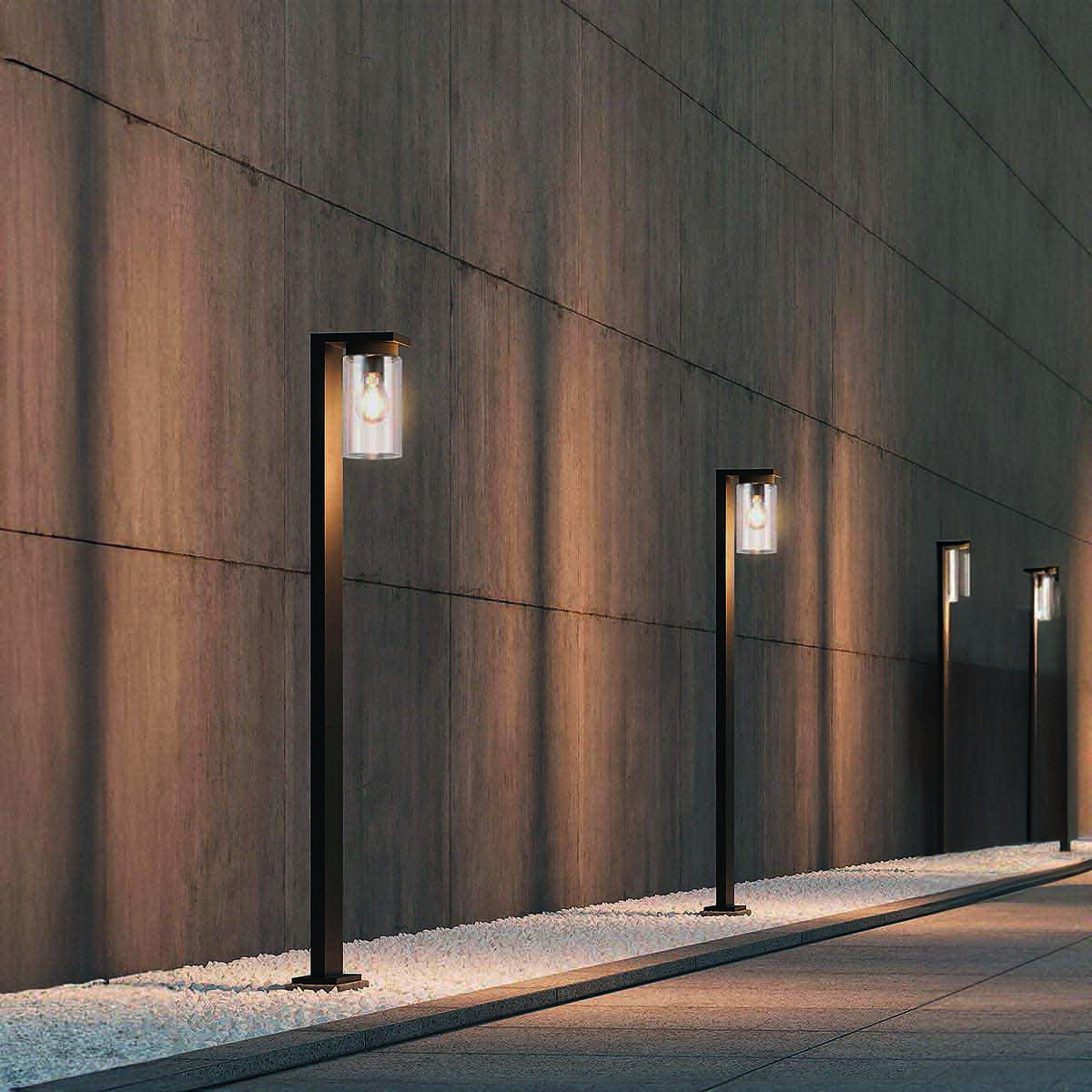 Lampade: Aussen Stehleuchte, Schwarz, 100 cm Höhe – Nuovo (secondo la descrizione) da Kreuzlingen venduto da Smart-Light 1