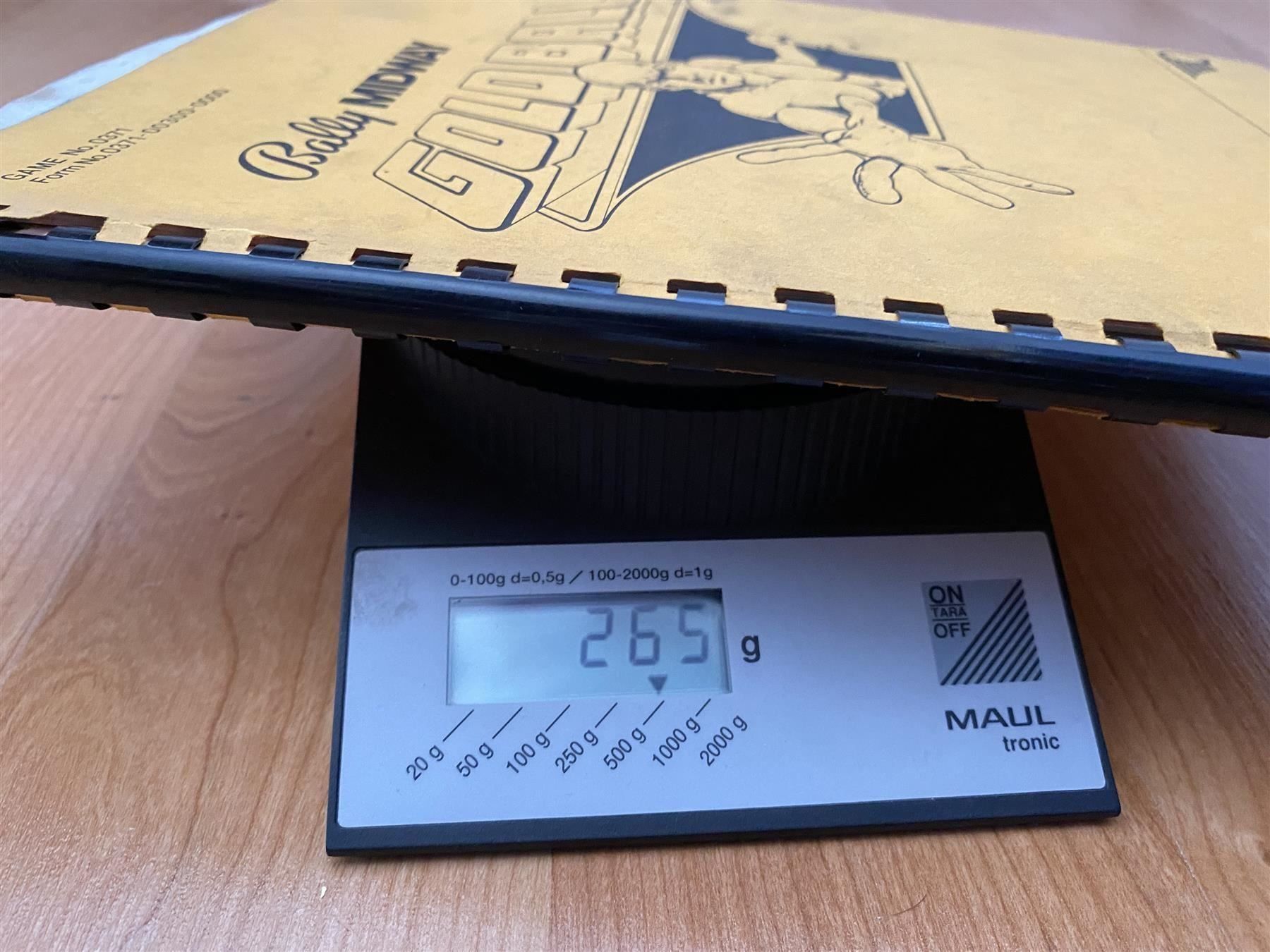 Flipper: Original Flipper Handbuch "Goldball" – Usato da St.Gallen venduto da kingsamas 6