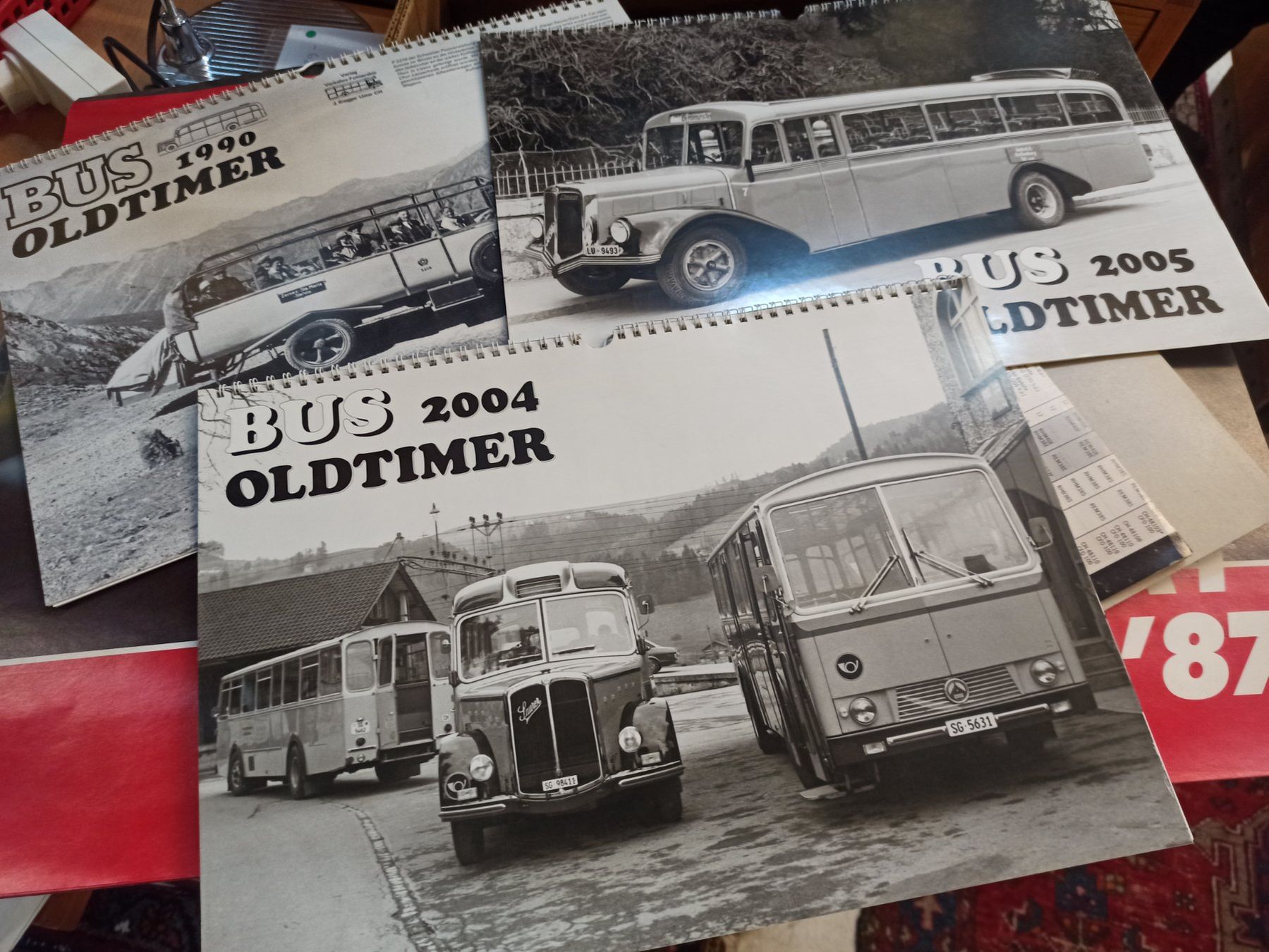 Calendriers: Bus Oldtimer Kalender 1990 2004 2005 – D'occasion à Reiden par Zofi-Brocki