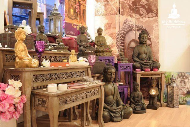 Statuette: Stehender Buddha 82 cm | Neu! – Nuovo (secondo la descrizione) da Männedorf venduto da AKASHA 3