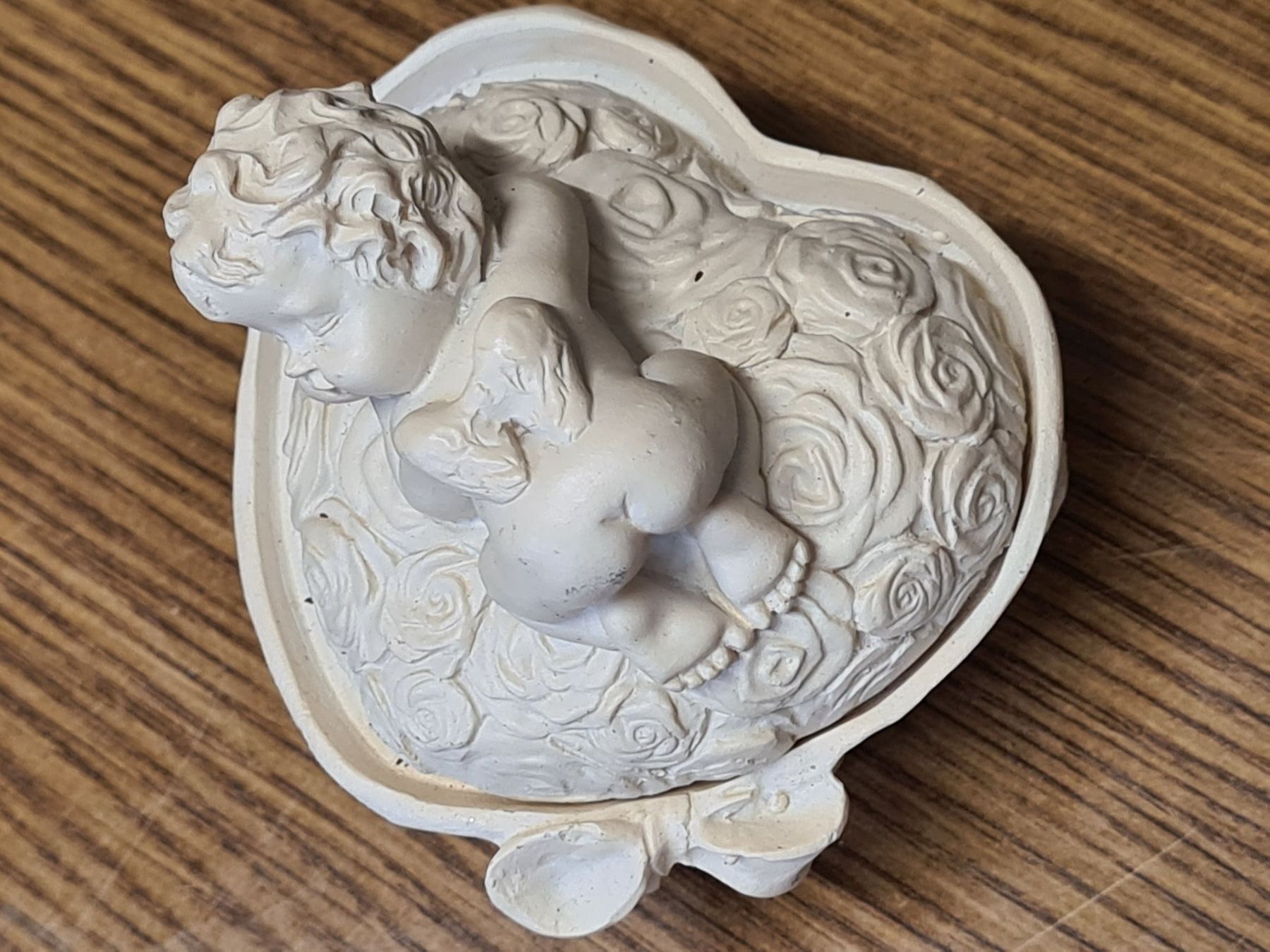 Statuette: Engelsfigur Schatulle, 6.5 x 6.5 x 6.5 cm – Usato da Amriswil venduto da kleindeko 2