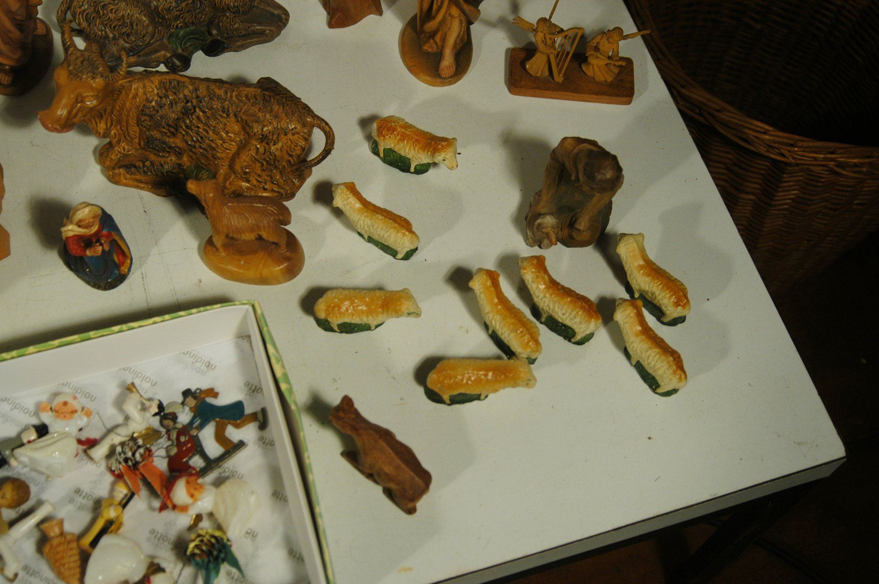 Statuette: Krippenfiguren grosse Konvolut, diverse – Usato da Herisau venduto da Wisen 8