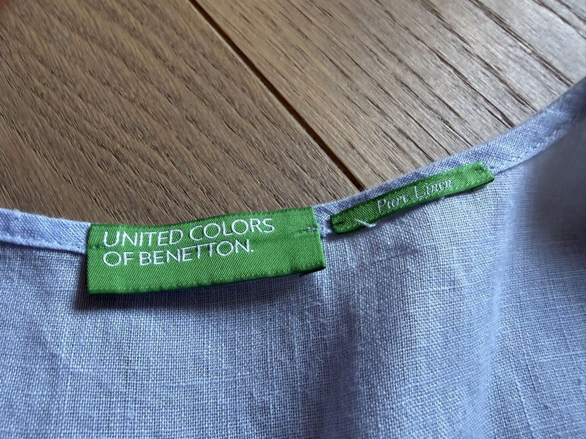 Benetton Blusen: Leinentop / Leinenbluse Benetton Gr. M – Neu (gemäss Beschreibung) aus Versoix von chr_2rpz 2