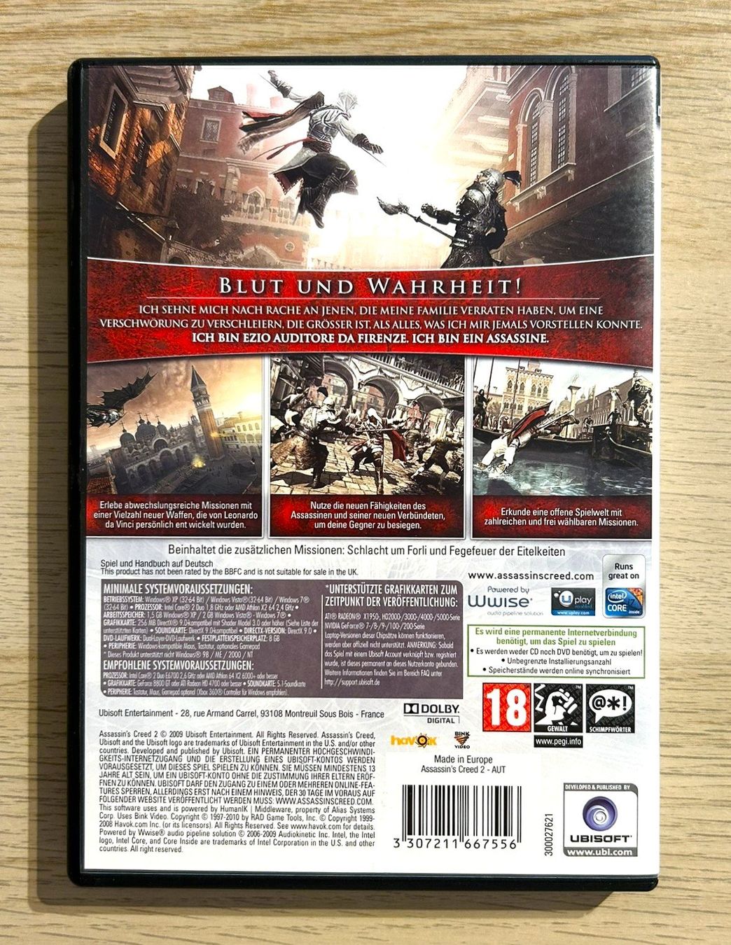 Giochi: Assassins Creed II PC – Usato da St. Gallen venduto da Alpine.Arcade 1