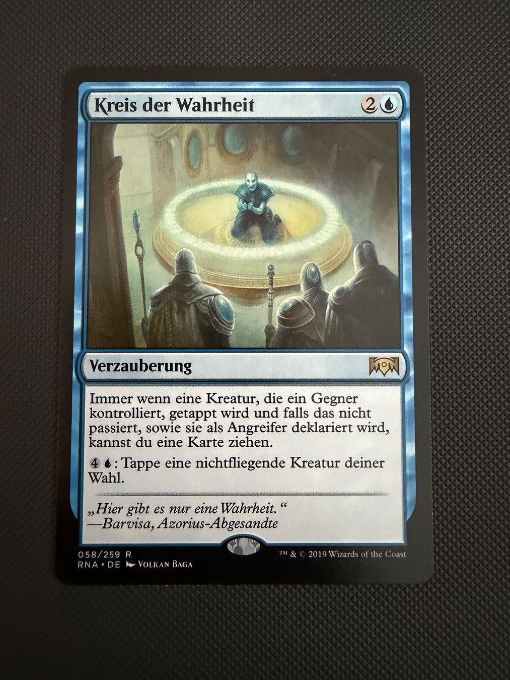 Magic The Gathering Carte collezionabili: Kreis der Wahrheit – Usato da Ulisbach venduto da joelsj