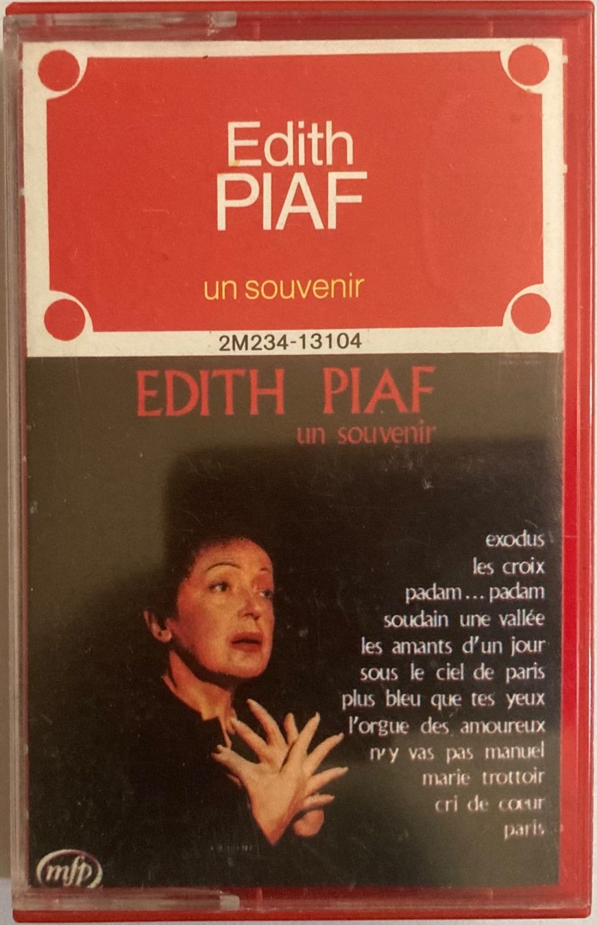Cassettes audio: EDITH PIAF - UN SOUVENIR – D'occasion à Poliez-Pittet par Newtown-Records