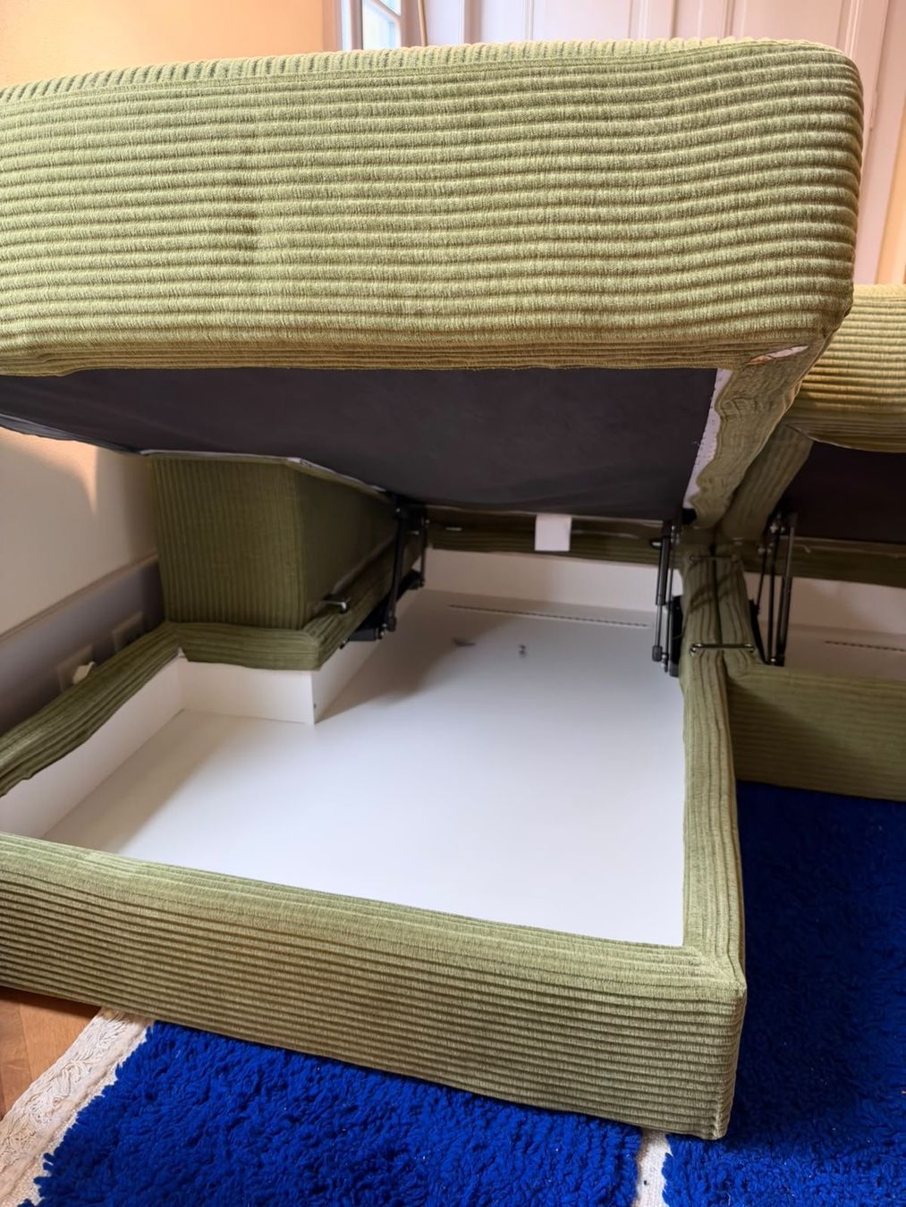 Ikea Sofas: Ikea Jättebo Cordsofa Olivegreen – Gebraucht aus Bern von Mitbieter15 3