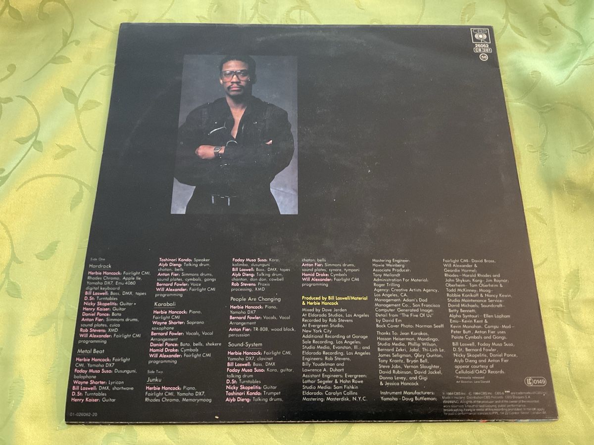 Schallplatten: Herbie Hancock Sound-System LP 1984 – Gebraucht aus Steinach von Quarkie 1