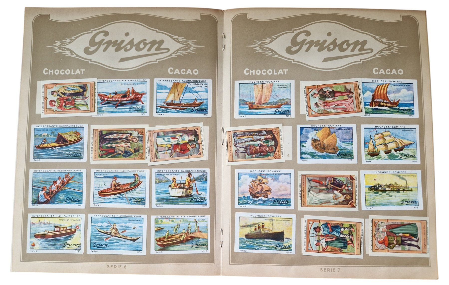Album: Sammelalbum Chocolat Grison Nr.1 – Usato da Mörschwil venduto da aik_x8mc 4