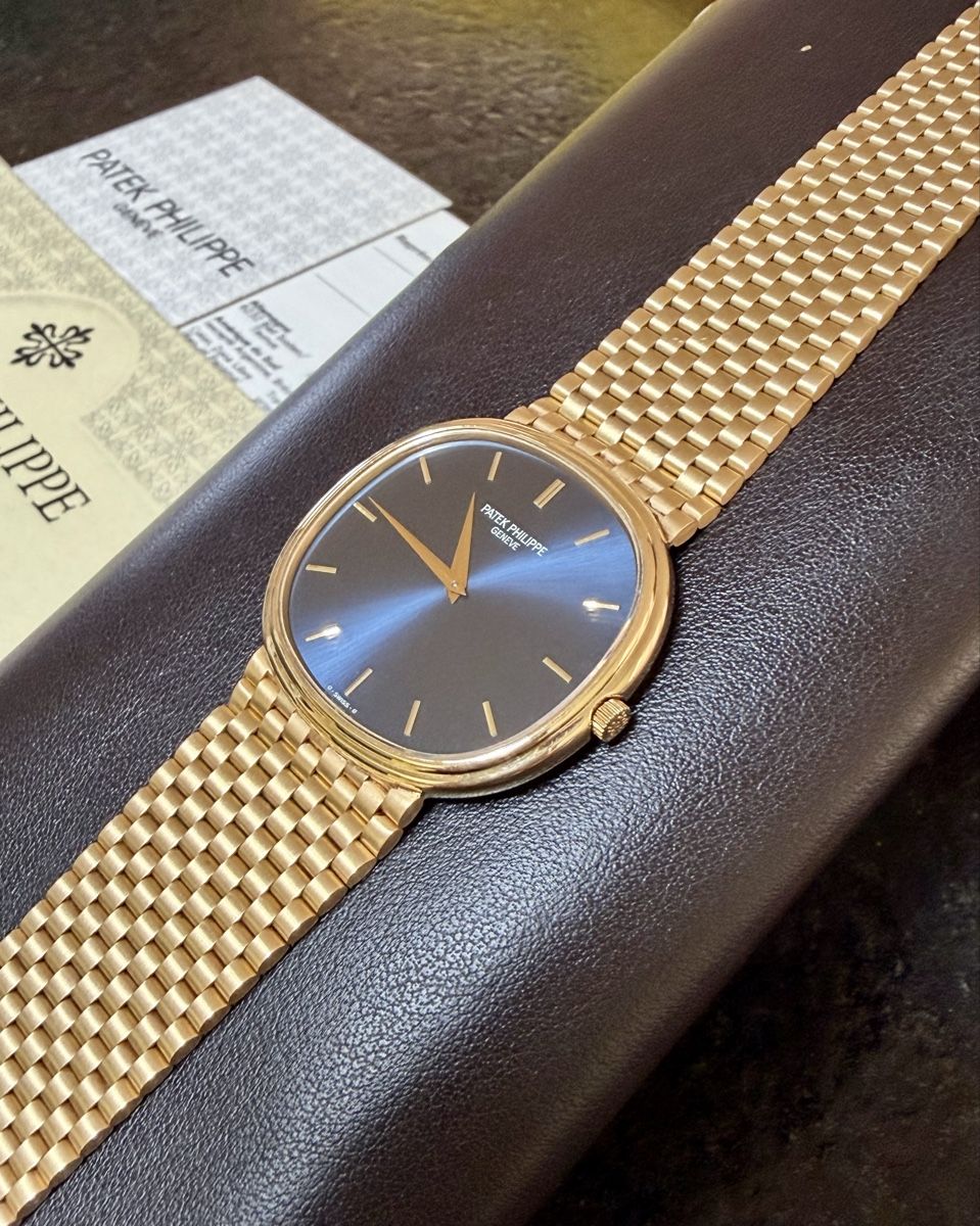 Patek Philippe Uhren: Patek Philippe Ellipse Jumbo Fullset 18K – Gebraucht aus Zürich von WATCHROOM 2