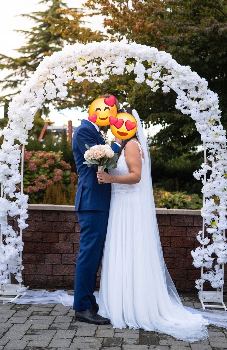 Vestiti: Wunderschönes Hochzeitskleid + Schleier – Usato da Rottenschwil venduto da vani.b 1