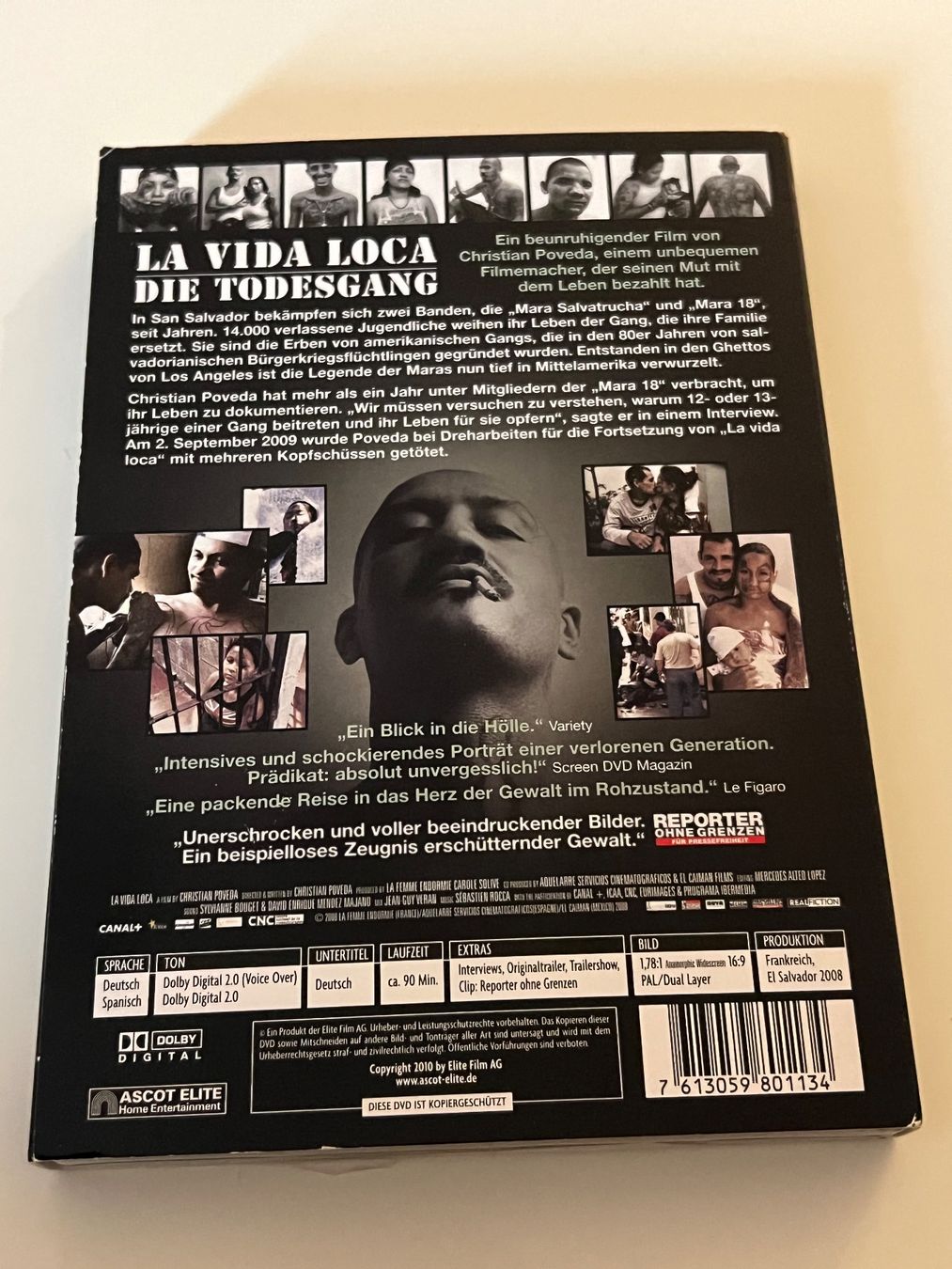 Tutti i DVDs: La Vida Loca - Die Todesgang - Im Schuber – Nuovo (secondo la descrizione) da Altstätten SG venduto da sheamus 1