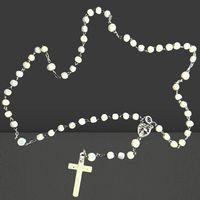 ✨ Edler Vintage-Rosenkranz aus Perlmutt ✨
