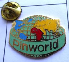 Pin PINWORLD  Weltkugel