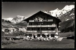 AK Saas-Fee /Valais, Hotel Restaurant Derby, Inh. Fam. David