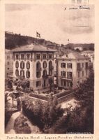 Lugano TI // 1931 Paradiso Hotel Post Simplon