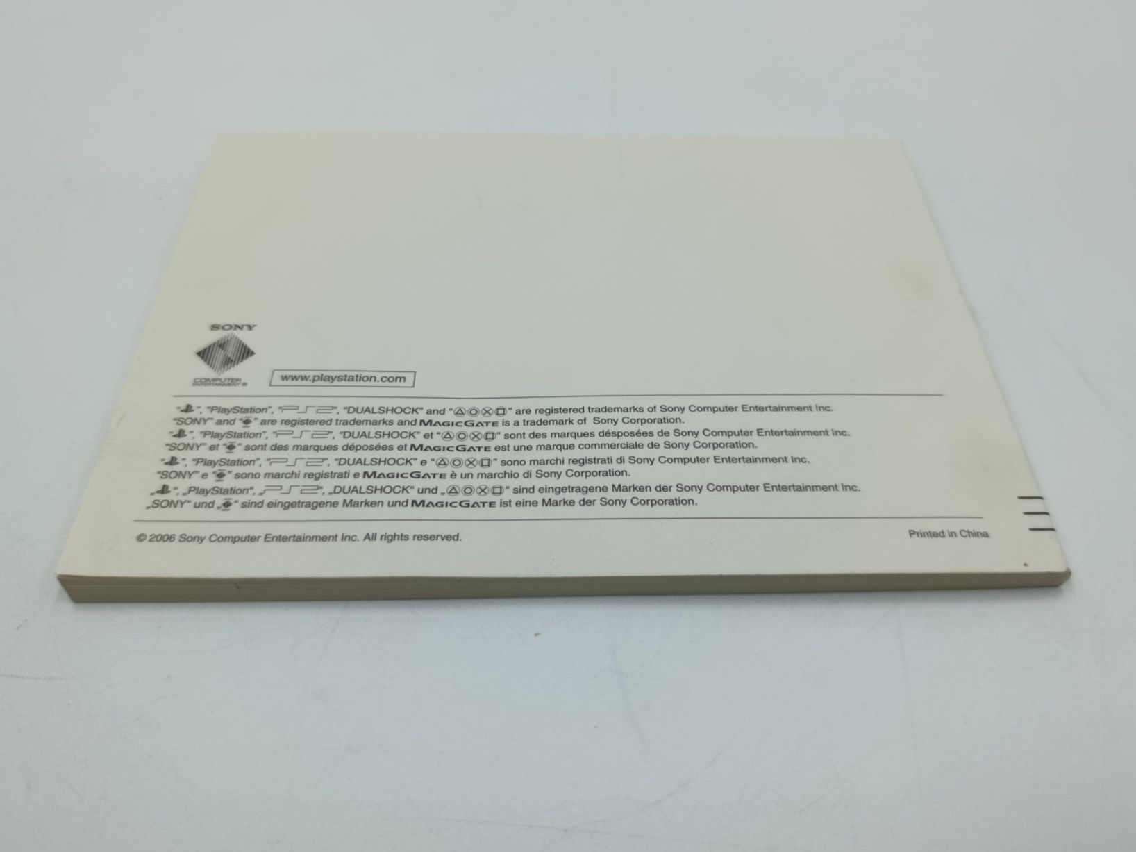 Sony Console: PS2 Konsole Bedienungsanleitung SCPH-77004 – Usato da Wil SG venduto da Donaldus 1