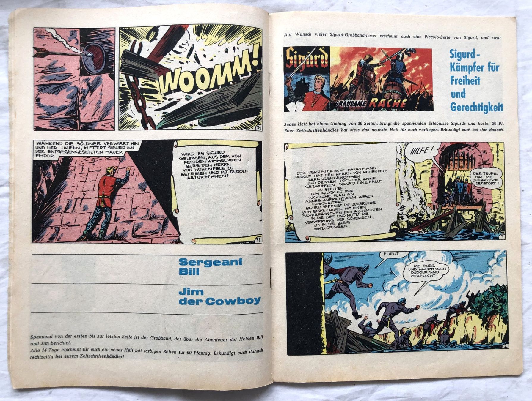 Comics: SIGURD - DER RITTERLICHE HELD - Band 90 – Gebraucht aus Schaffhausen von durruti 3