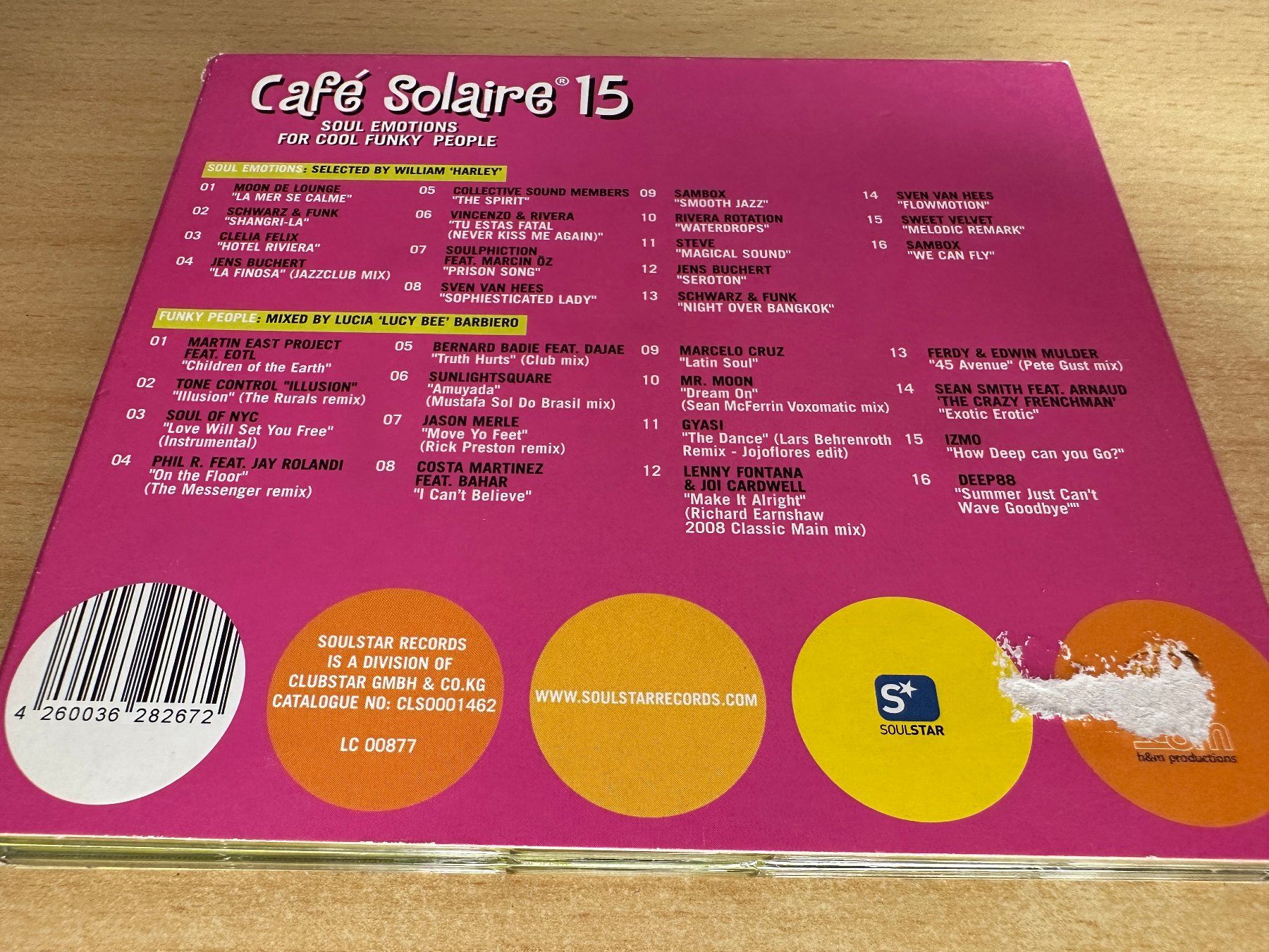 CD: Various – Café Solaire 15 - 2 CD – Usato da Rikon im Tösstal venduto da Alpenmutz 1
